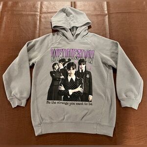 Wednesday Addams Youth Hoodie Sweatshirt - Size XL